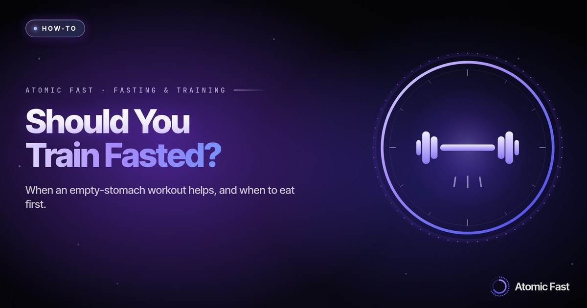 Fasted Workouts: When They Help and When to Skip Them